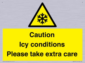 Caution Icy conditions please take extra care
